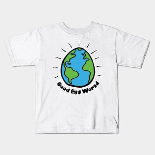 Good Egg World Logo Kids T-Shirt